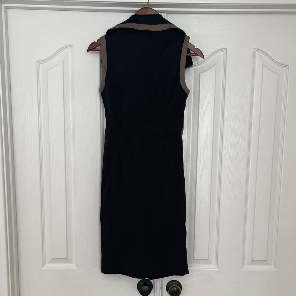 Joseph Ribkoff NWT full zipper front Mini Dress sz 6 - Picture 2 of 8